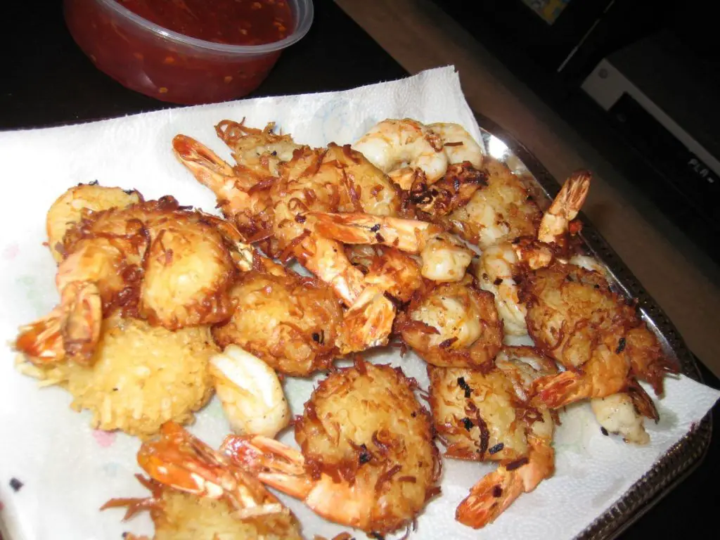 Polynesian Coconut Shrimp