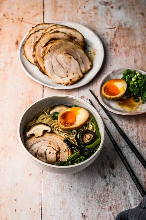 Pork Belly Ramen with Soft-Boiled Egg