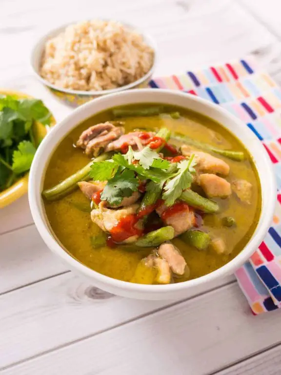 Pressure Cooker Thai Green Curry