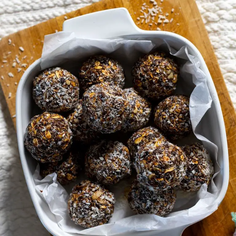 Prune and Almond Energy Bites