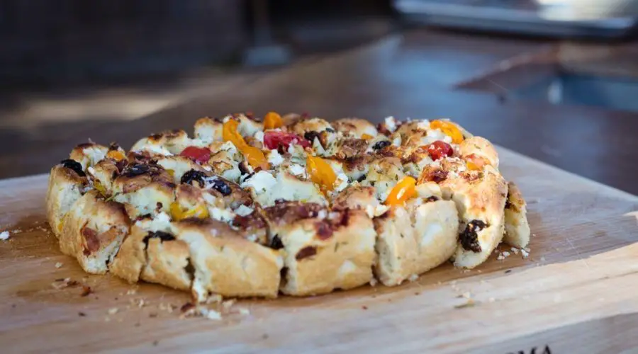 Prune and Rosemary Focaccia