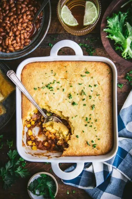 Pulled Pork Stuffing Casserole