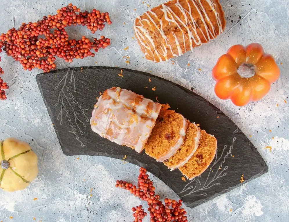 Pumpkin Bread with Orange Zest