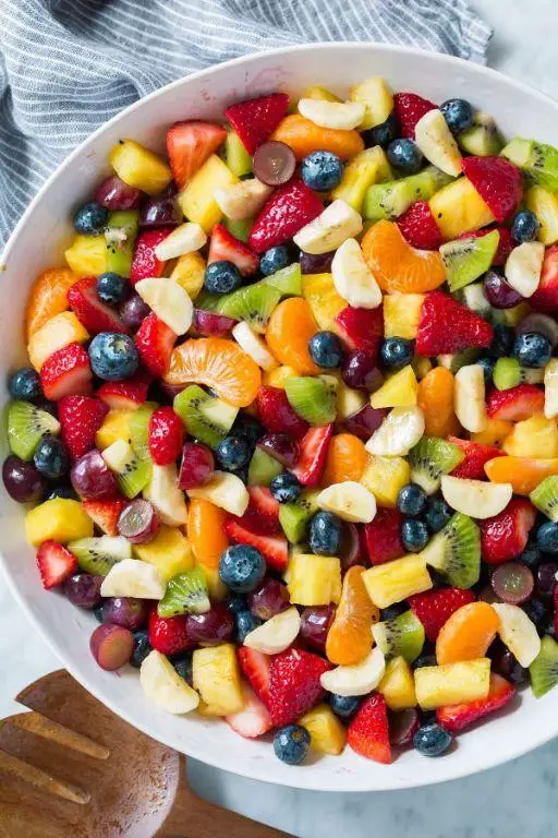 Rainbow Fruit Salad