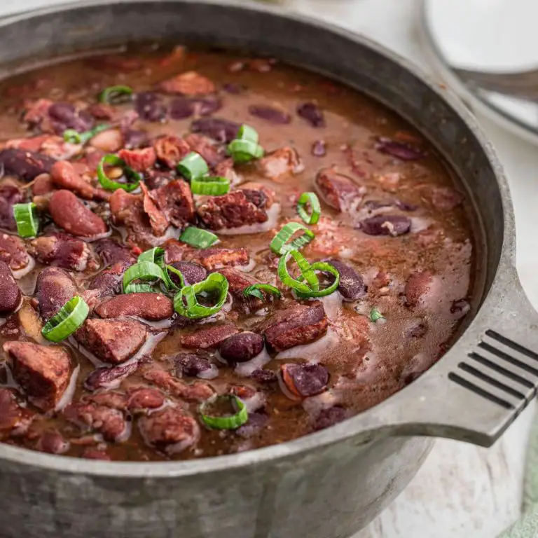 Red Beans and Rice with Smoked Ham Hock