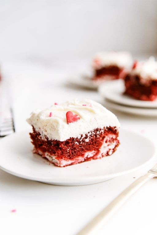 Red Velvet Cheesecake Swirl Cake