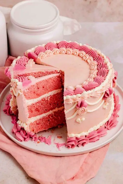 Red Velvet Princess Cake