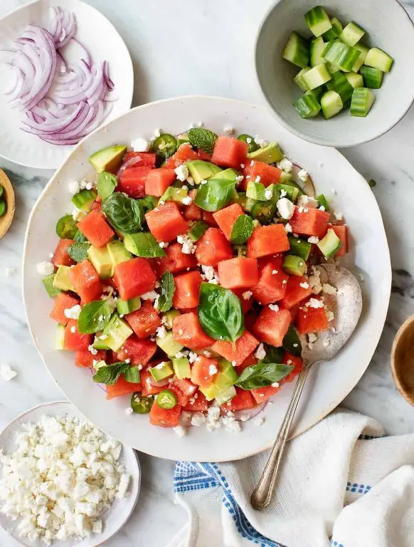 Refreshing Watermelon and Feta Salad
