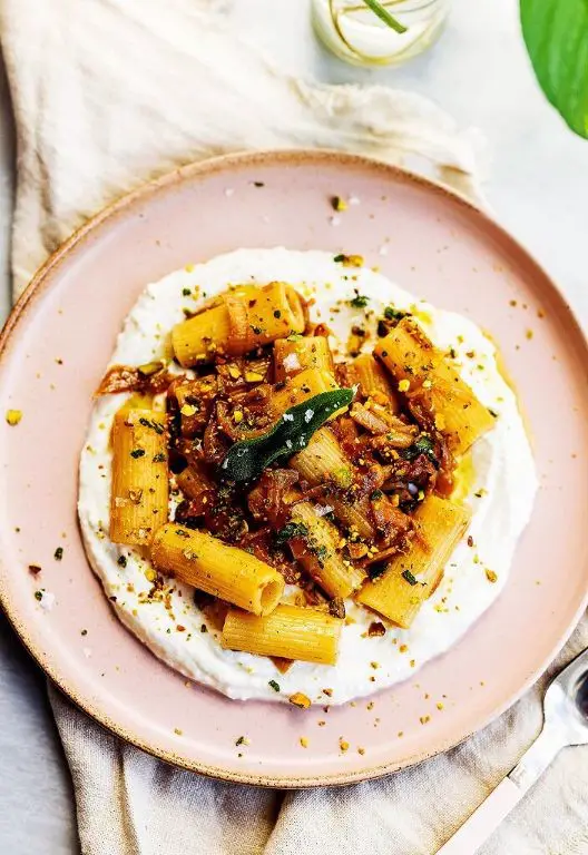 Ricotta Pasta with Caramelized Onions