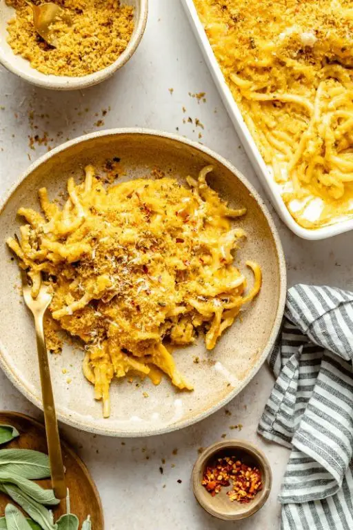 Ricotta Pasta with Roasted Butternut Squash