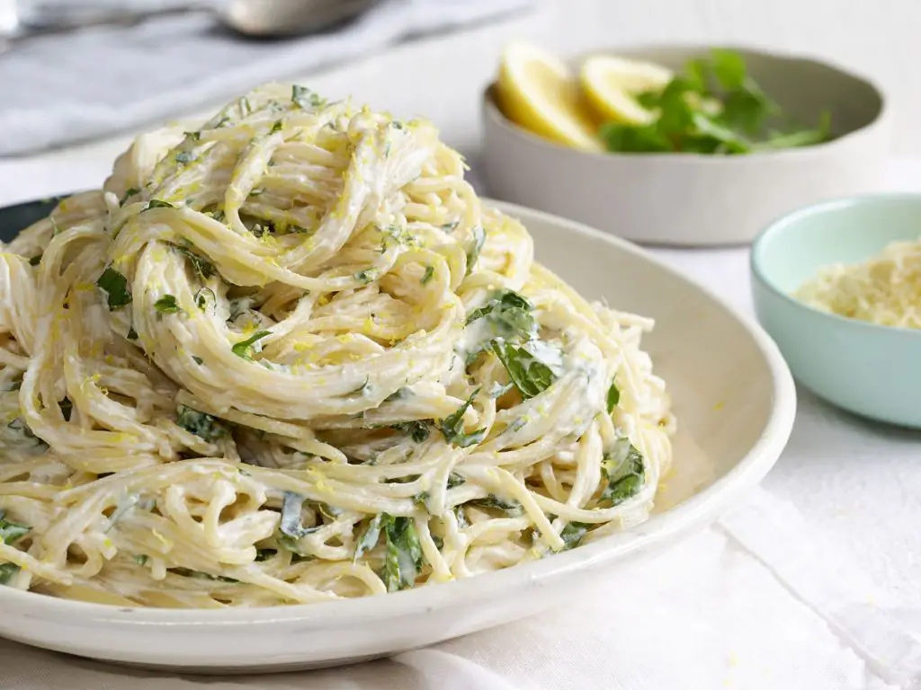 Ricotta and Herb Linguine