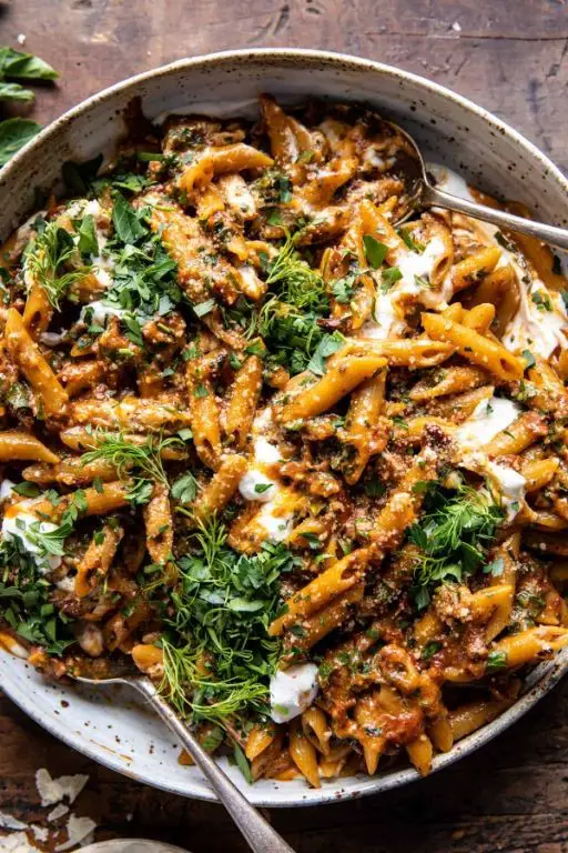 Ricotta and Sun-Dried Tomato Penne