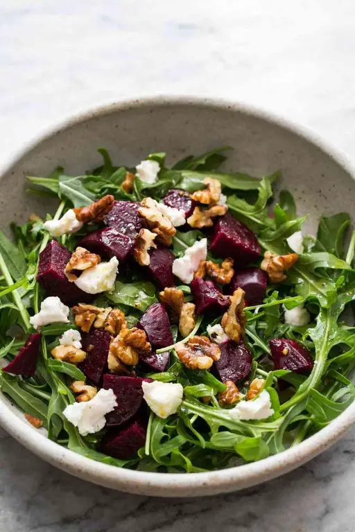Roasted Beet and Arugula Salad