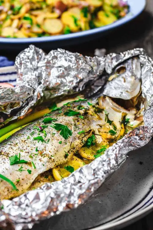 Roasted Mediterranean Mackerel with Rosemary and Garlic