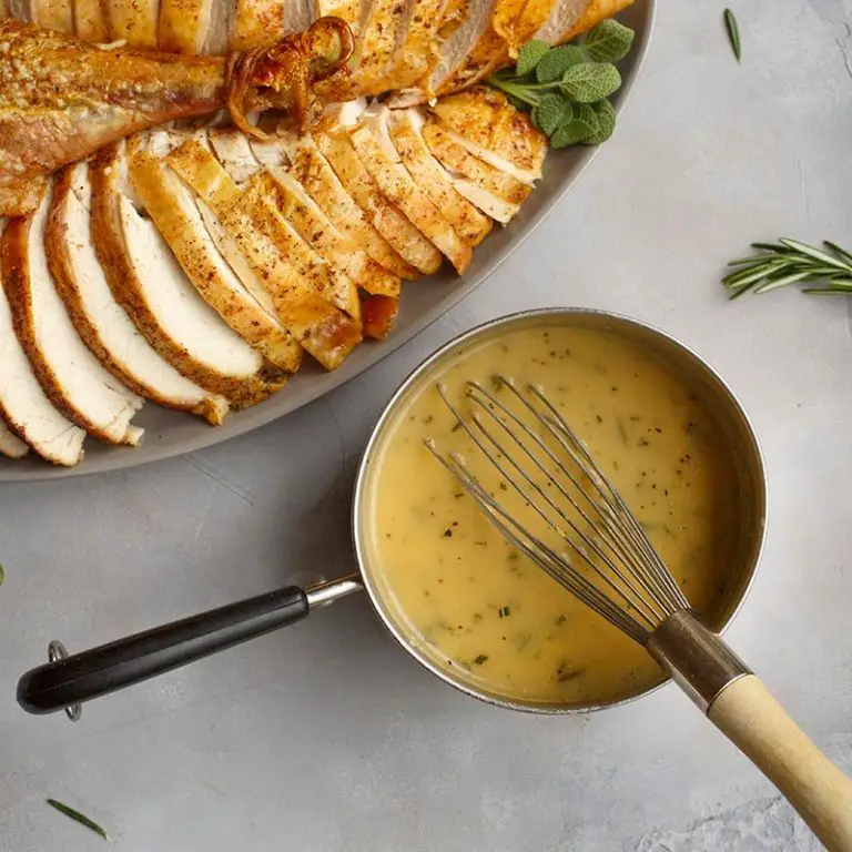 Rosemary and Sage Turkey Gravy