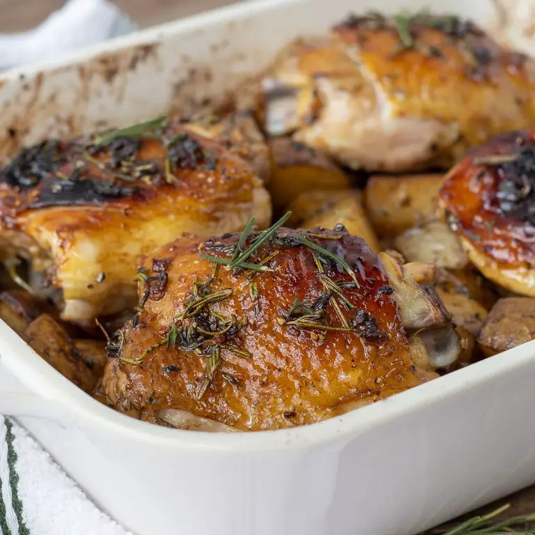 Rosemary and Thyme Kosher Chicken Thighs
