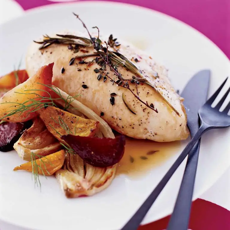 Rosemary and Thyme Pan Seared Chicken Breast