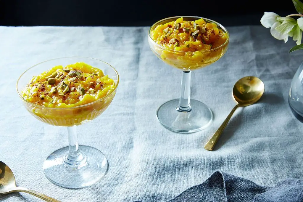 Saffron Infused Rice Pudding