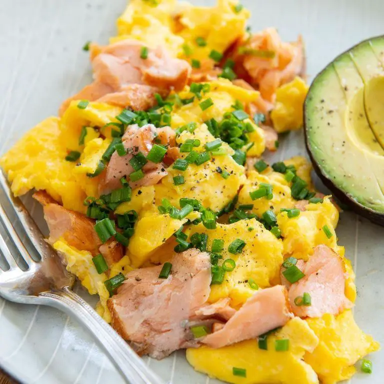 Salmon Scrambled Eggs