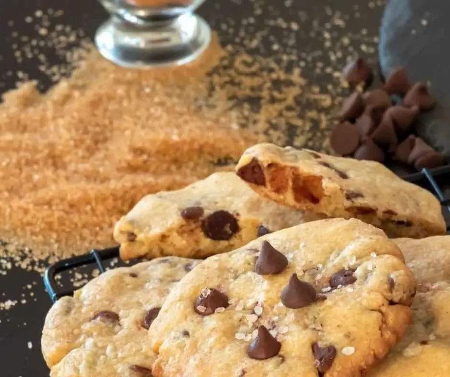 Salted Caramel Air Fryer Cookies