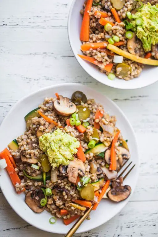 Savory Buckwheat Porridge with Mushrooms