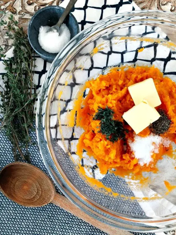 Sea Moss and Sweet Potato Mash