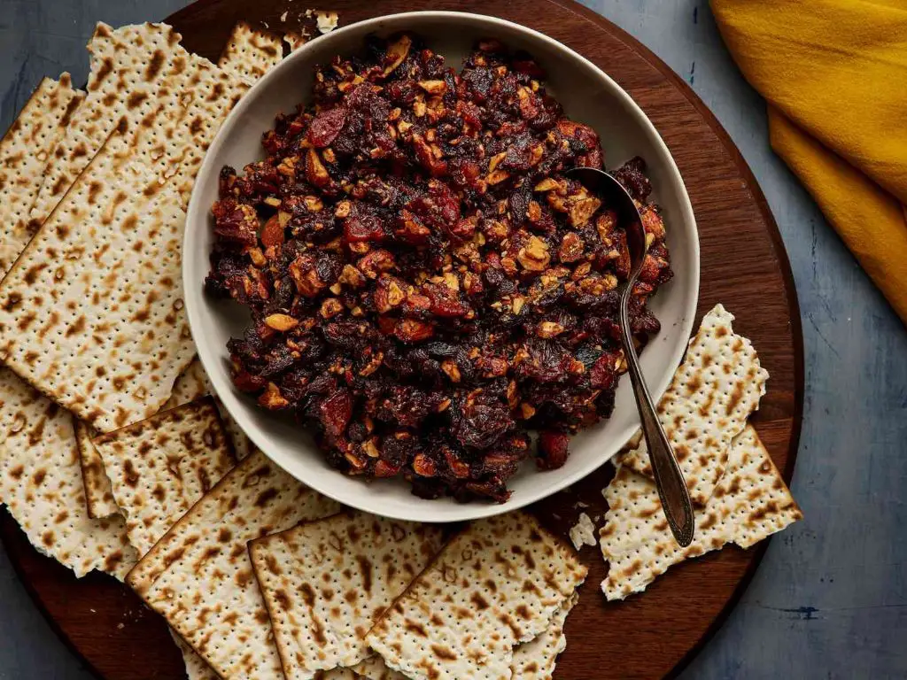 Sephardic Date and Apricot Charoset