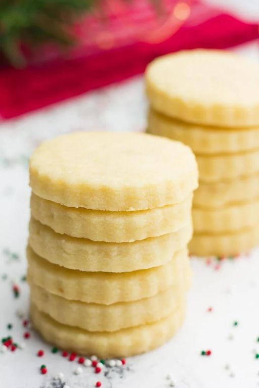 Shortbread No Eggs Cookies