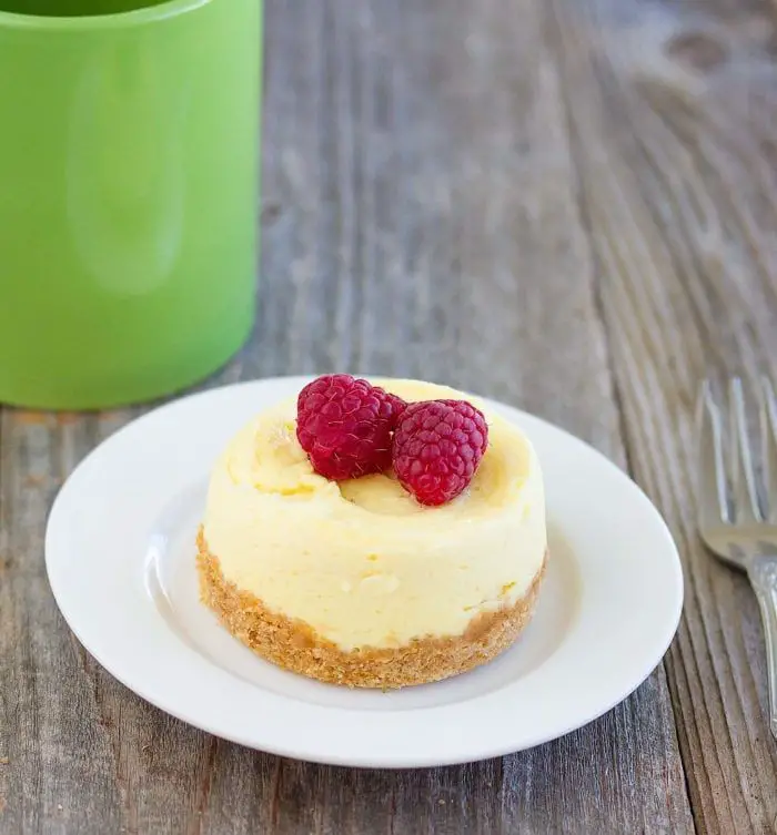 Single Serve Cheesecake in a Mug