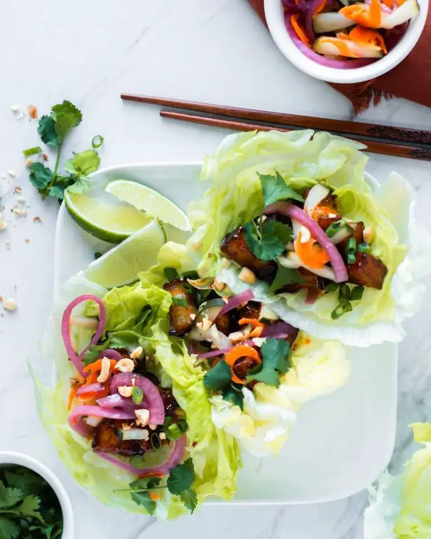 Skinless Pork Belly Lettuce Wraps