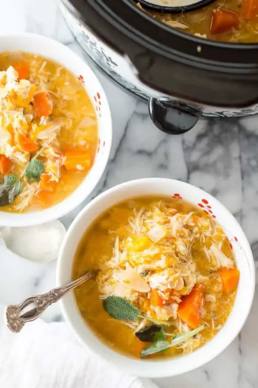 Slow Cooker Chicken and Butternut Squash Stew