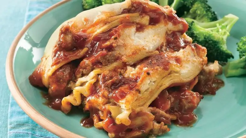 Slow Cooker Italian Sausage Lasagna