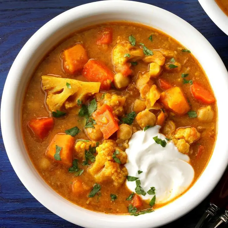 Slow Cooker Vegetable Curry