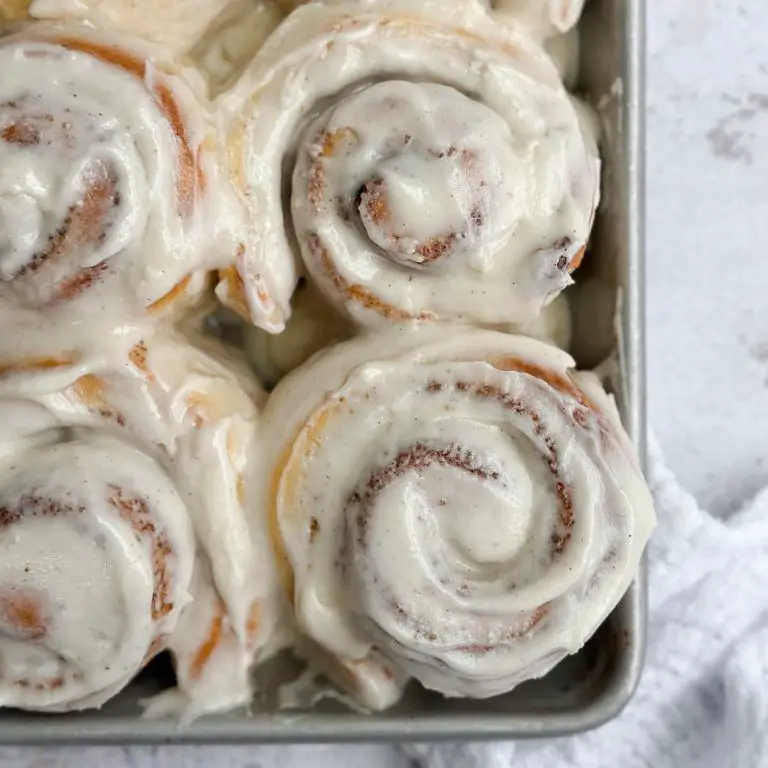 Small Batch Cinnamon Rolls