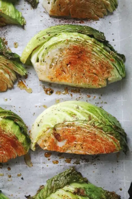 Smoked Paprika Roasted Cabbage Wedge