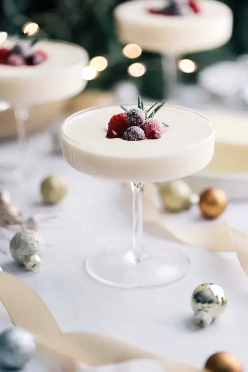 Snowy White Chocolate Mousse
