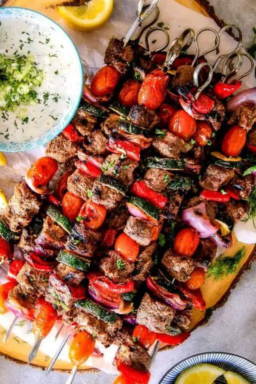 Souvlaki (Greek Grilled Meat Skewers)