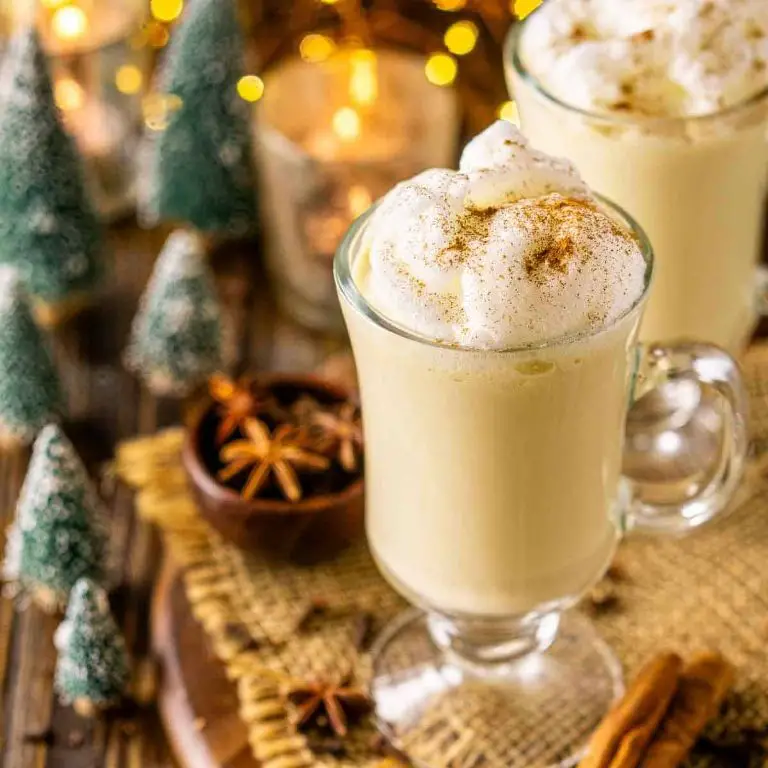 Spiced Bourbon Eggnog