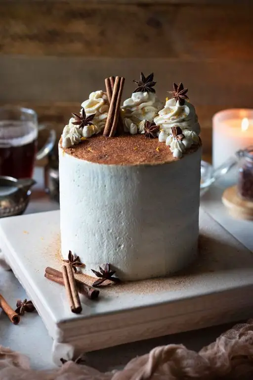 Spiced Chai Cake Fondant