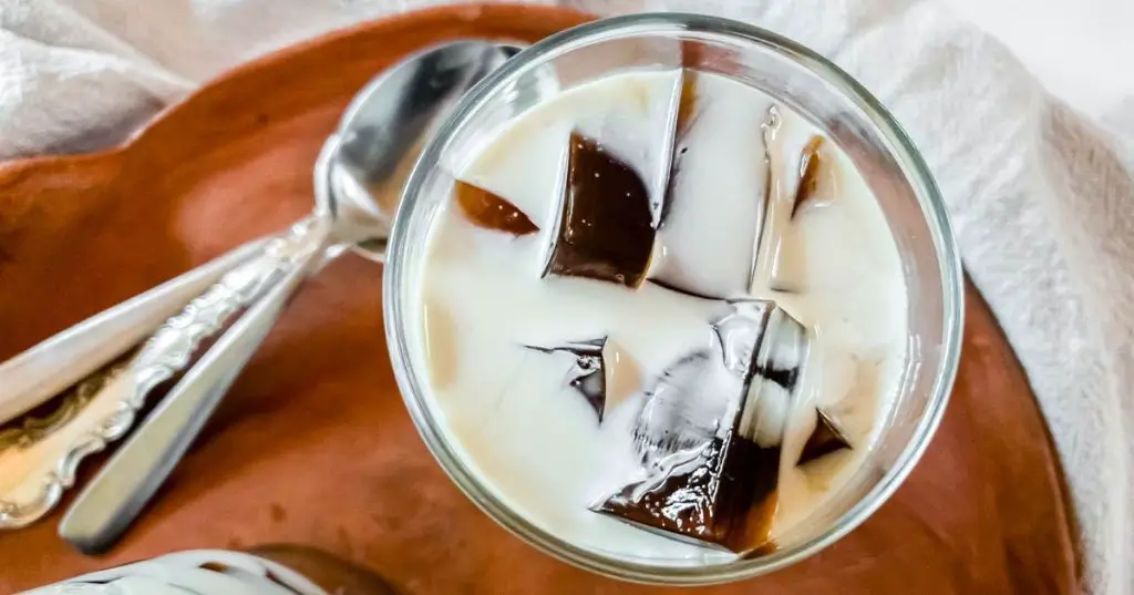 Spiced Chai Coffee Jelly