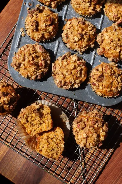 Spiced Honeynut Squash Muffins