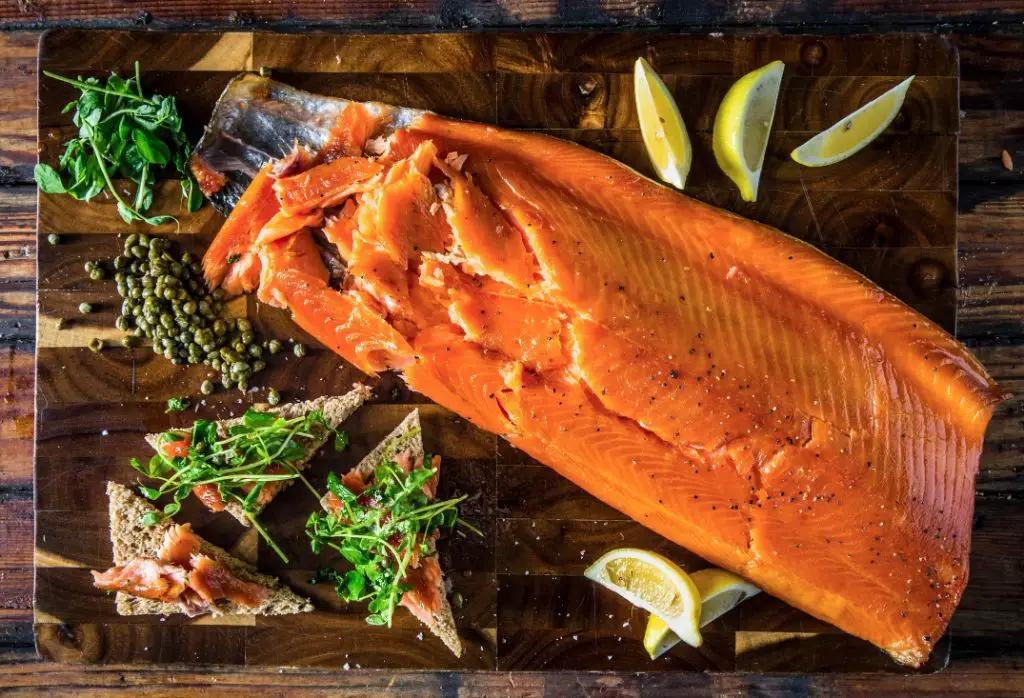 Spicy Cajun Smoked Salmon on Traeger