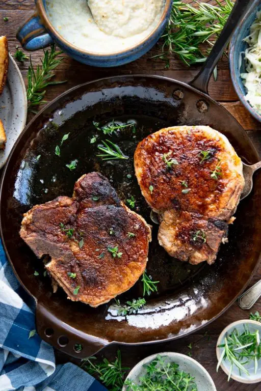 Spicy Cajun Thick Bone-In Pork Chops with Creole Seasoning