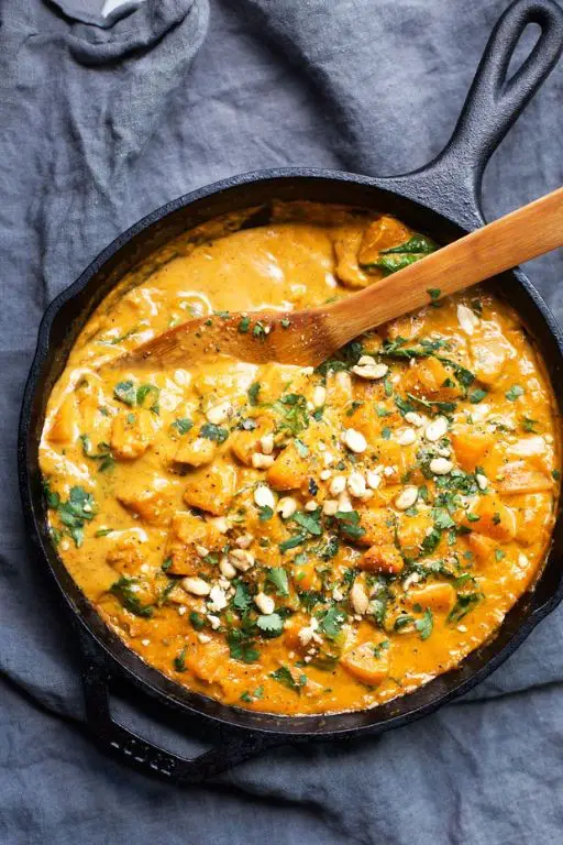 Spicy Frozen Squash Curry