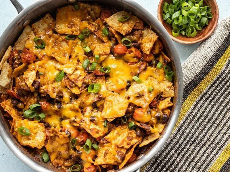 Spicy Skillet Hamburger Tacos