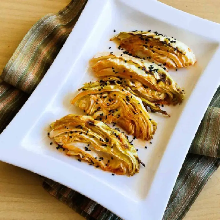 Spicy Sriracha Glazed Cabbage Wedge