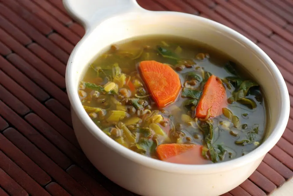 Sprouted Mung Bean and Lentil Stew