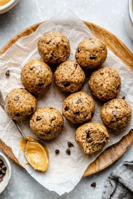 Sprouted Mung Bean and Peanut Butter Energy Bites