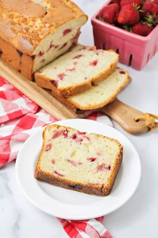 Strawberry Cream Cheese Quick Bread