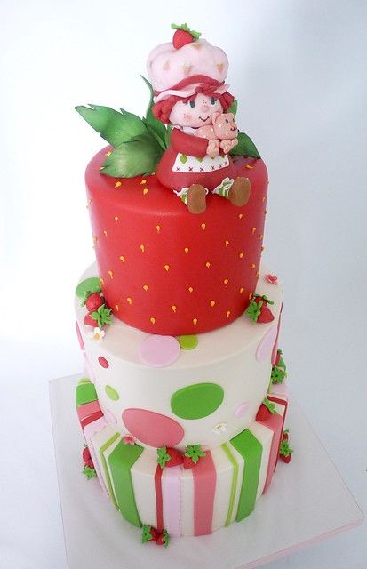 Strawberry Shortcake Fondant